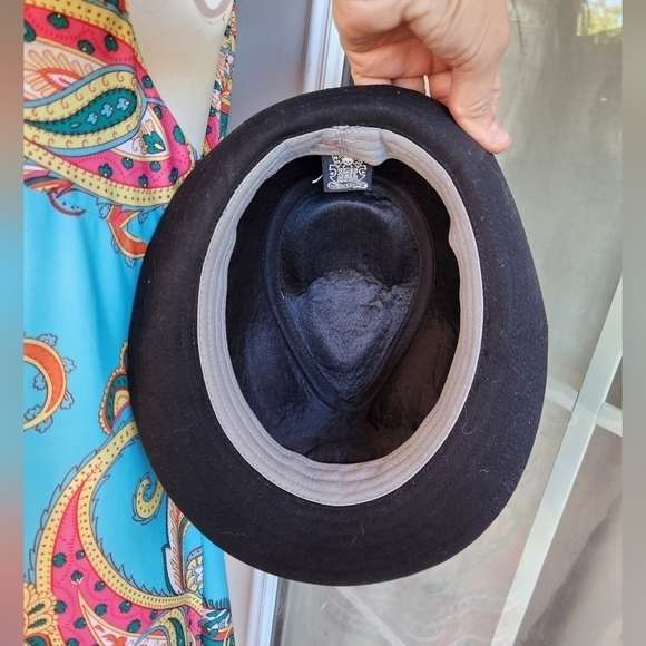 Vince Neil Ink brand The‎ strip Las Vegas fedora hat black main image 5